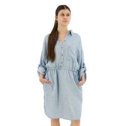 рокля,дамски,поли,и,рокли,replay,w9007a.000.42847a,long,sleeve,short,dress,blue,(light,blue)