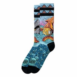 чорапи,мъжки,чорапи,american,socks,seamonsters,coolmax,40066465726563,socks,blue,(multicolor)