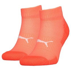 чорапи,мъжки,чорапи,puma,sport,cushioned,quarter,short,socks,2,pairs,orange,(coral)