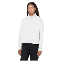 блуза,дамски,блузи,dickies,summerdale,half,zip,sweatshirt,grey