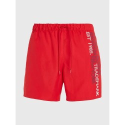 бански,гащета,мъжки,бански,костюми,tommy,hilfiger,um0um02742,swimming,shorts,red