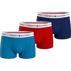 боксерки,мъжко,бельо,tommy,hilfiger,signature,essential,um0um02761,boxers,3,units,shocking,blue,primary,red,carbon,(multicolor)