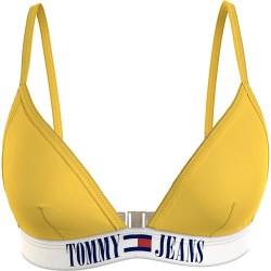 дамски,бански,костюми,tommy,jeans,uw0uw04079,bikini,top,yellow
