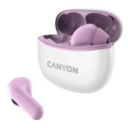 слушалки,слушалки,canyon,cns,tws5pu,wireless,earphones,purple,(purple)