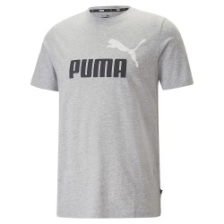 тениска,мъжки,тениски,puma,ess+,2,col,logo,short,sleeve,t,shirt,light,gray,heather,(grey)