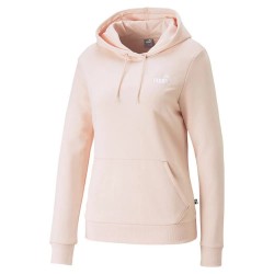 суичър,дамски,блузи,puma,ess+,embroidery,hoodie,pink