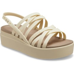 сандали,на,платформа,дамски,сандали,и,чехли,crocs,brooklyn,strappy,low,wedge,sandals,bone,(beige)