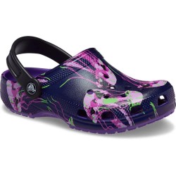 детски,сандали,и,чехли,crocs,classic,meta,scape,clogs,neon,purple,multi,(purple)