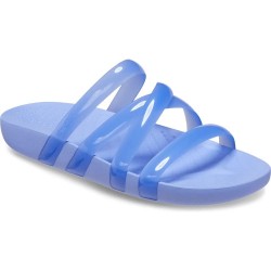 мъжки,джапанки,и,чехли,crocs,splash,glossy,strappy,slides,blue,(moon,jelly)
