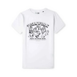 тениска,детски,тениски,o´neill,hybrid,teamwork,short,sleeve,t,shirt,snow,white,(white)