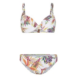 дамски,бански,костюми,o´neill,julia,wb,rita,bikini,white,tropical,flower,(white)