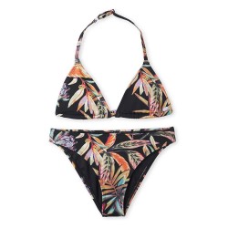детски,бански,костюми,o´neill,venice,beach,party,bikini,black,tropical,flower,(black)
