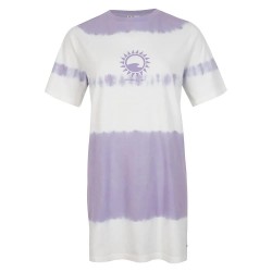 рокля,дамски,поли,и,рокли,o´neill,wow,short,sleeve,dress,purple,tie,dye