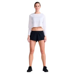 тениска,дамски,тениски,2xu,light,speed,tech,crop,long,sleeve,t,shirt,white,(white,black,reflective)