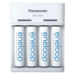 батерии,eneloop,bq,cc61,+4aa,battery,charger,clear,(white)
