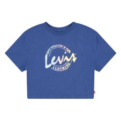 тениска,детски,тениски,levi´s,®,meet,and,greet,script,cropped,short,sleeve,t,shirt,true,navy,(blue)