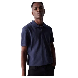 дънки,мъжки,блузи,с,яка,salsa,jeans,basic,piqué,regular,fit,short,sleeve,polo,blue,(dark,blue)