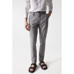 дънки,мъжки,панталони,salsa,jeans,slimashed,chino,pants,grey
