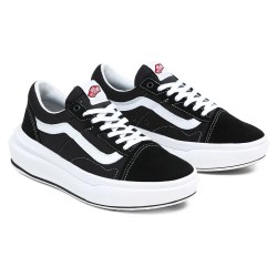 маратонки,мъжки,маратонки,vans,old,skool,overt,cc,trainers,black,white,(black)
