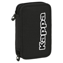 канцеларски,принадлежности,safta,double,pencil,case,multicolor,(black)