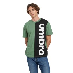 тениска,мъжки,тениски,umbro,gemini,short,sleeve,t,shirt,green,black,(dark,ivy)