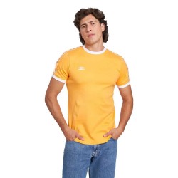 тениска,мъжки,тениски,umbro,taped,ringer,short,sleeve,t,shirt,yellow,(blazing,orange,brilliant,white)