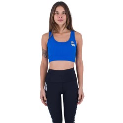 Hurley Nascar Rib Crop Tank bikini top - Blue (Nascar Multi) дамски,бански,костюми,hurley,nascar,rib,crop,tank,bikini,top,blue,(nascar,multi)