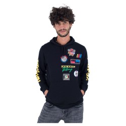 блуза,мъжки,пуловери,hurley,nascar,sweatshirt,black