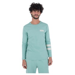 тениска,мъжки,тениски,hurley,oceancare,block,party,long,sleeve,t,shirt,green,(364)