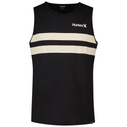 тениска,мъжки,тениски,hurley,oceancare,stripes,sleeveless,t,shirt,black,(black)