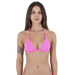 дамски,бански,костюми,hurley,solid,reversible,itsy,bitsy,bikini,top,pink,(pptn)