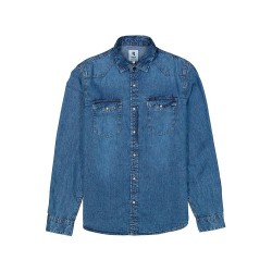 риза,с,дълъг,ръкав,мъжки,ризи,garcia,z1083,long,sleeve,shirt,blue