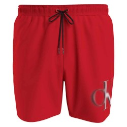бански,гащета,мъжки,бански,костюми,calvin,klein,km0km00800,swimming,shorts,red