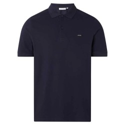 мъжки,блузи,с,яка,calvin,klein,stretch,pique,slim,button,short,sleeve,polo,black,(night,sky)