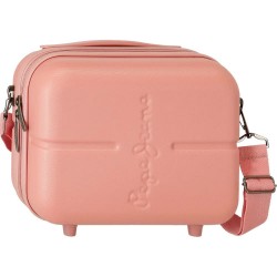 Несесер Pepe jeans Beauty Highlight wash bag - Pink (Light Pink) несесер,тоалетни,принадлежности,pepe,jeans,beauty,highlight,wash,bag,pink,(light,pink)