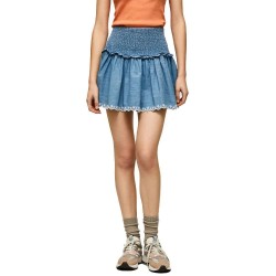 пола,дамски,поли,и,рокли,pepe,jeans,dolly,short,skirt,blue