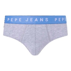 мъжко,бельо,pepe,jeans,logo,low,rise,slips,2,units,grey,(grey,marl)