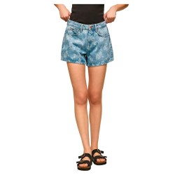 къси,панталони,дамски,панталони,pepe,jeans,marly,floral,1,4,denim,shorts,blue