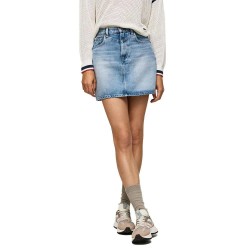пола,дамски,поли,и,рокли,pepe,jeans,rachel,skirt,short,skirt,blue