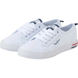 маратонки,детски,маратонки,pepe,jeans,brady,basic,trainers,white