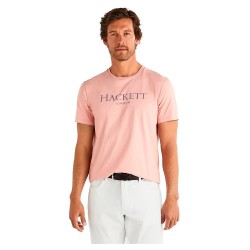 тениска,мъжки,тениски,hackett,hm500533,short,sleeve,t,shirt,orange,(pink)