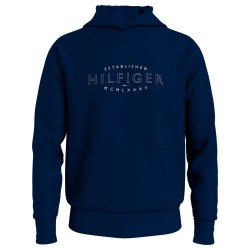 суичър,мъжки,пуловери,tommy,hilfiger,curve,logo,hoodie,blue,(desert,sky)