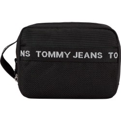 несесер,тоалетни,принадлежности,tommy,jeans,essential,nylon,wash,bag,black,(black)