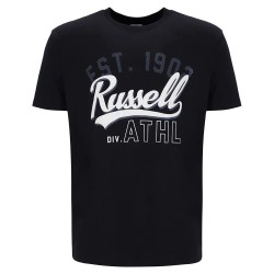 тениска,мъжки,тениски,russell,athletic,amt,a30121,short,sleeve,t,shirt,white,(black)