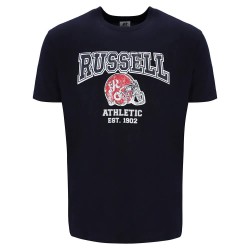 тениска,мъжки,тениски,russell,athletic,amt,a30421,short,sleeve,t,shirt,navy,(red)