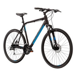 пътни,и,градски,велосипеди,kross,evado,4.0,bike,black,blue,matt,(silver)
