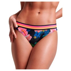 дамски,бански,костюми,superdry,vintage,logo,nh,bikini,bottom,hibiscus,pop,navy,(multicolor)