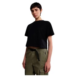 тениска,дамски,тениски,napapijri,s,cenepa,crop,short,sleeve,t,shirt,black,(black)