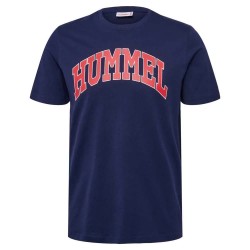 тениска,мъжки,тениски,hummel,bill,short,sleeve,t,shirt,blue,(peacoat)
