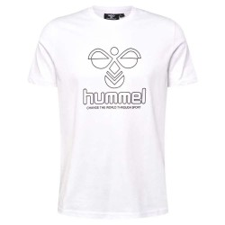 тениска,мъжки,тениски,hummel,graphic,short,sleeve,t,shirt,white,(white)
